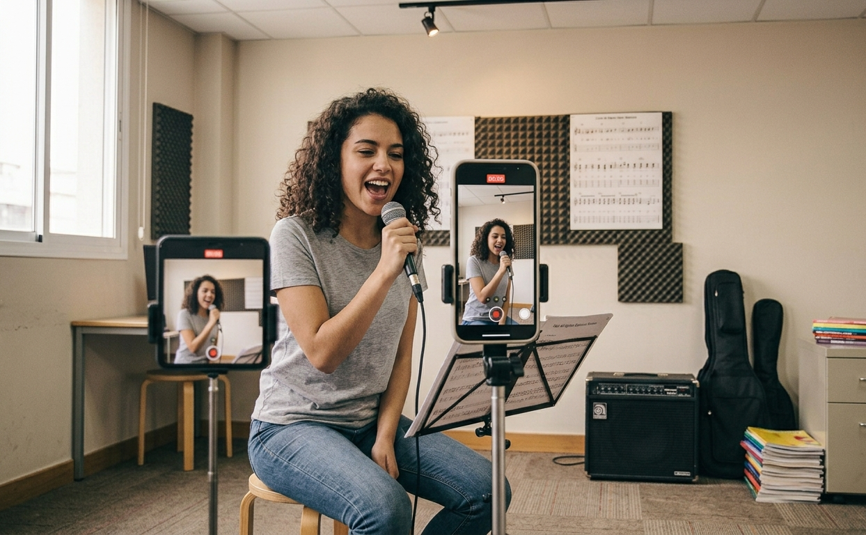 ¿Cómo perder el miedo a cantar y dominar el escenario? (Guía de confianza e interpretación vocal)